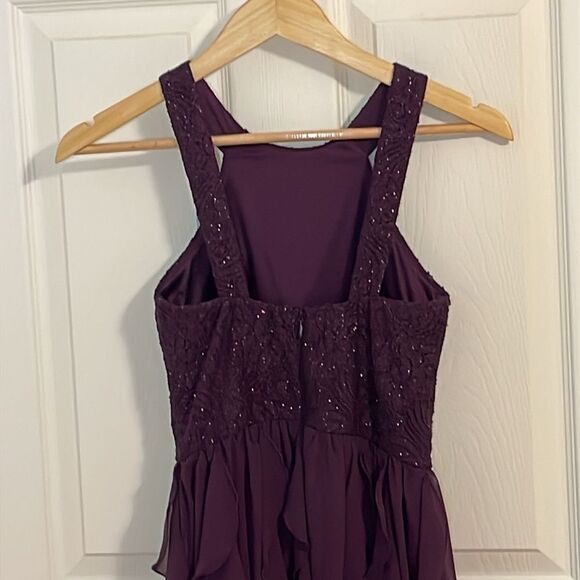 2010’s Extraordinary Purple Minidress, cocktail, Dinner, cruise, HoCo, sz 1 - Picture 7 of 7